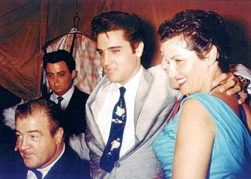 Elvis, Lou Costello, Jane Russell in color