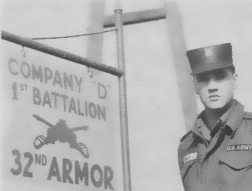 Elvis at base sign