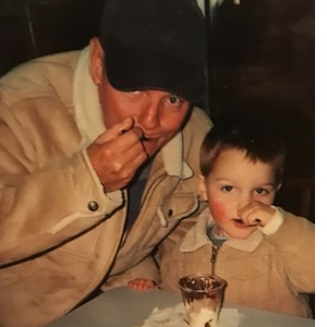 Allen Presley and grandson