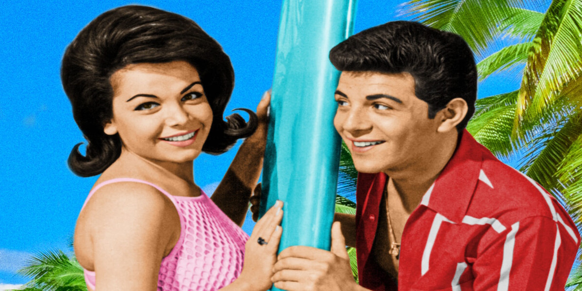 Annette with Frankie Avalon