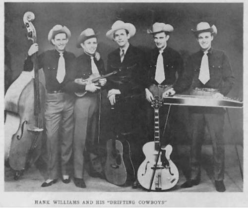 Hank Williams and his Drifting Cowboys with Don Helms